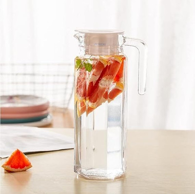GREATZON 1.1 L Glass Water Jug