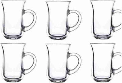 merdwal (Pack of 6) Juego 6pcs Glass Set Water/Juice Glass(150 ml, Glass, Clear)