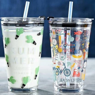 fielrop (Pack of 2) Daksh92 Glass Set Water/Juice Glass(400 ml, Glass, Clear)
