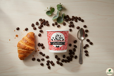 Eco Bhai (Pack of 160) Paper Tea/Coffee Cup Small Glass Water/Juice Glass(65 ml, Paper, Red)