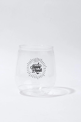 POPWARE (Pack of 12) PREMIUM UNBREAKABLE PLASTIC/SOFT DRINKS Glass Water Glass Water/Juice Glass(400 ml, Plastic, White)