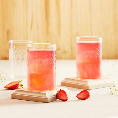 BOROSIL (Pack of 6) Vision Bracelet Cut Design 295ml 6pc Set Drinking Glass, Dishwasher Safe Glass Set Water/Juice Glass(295 ml, Glass, Clear)