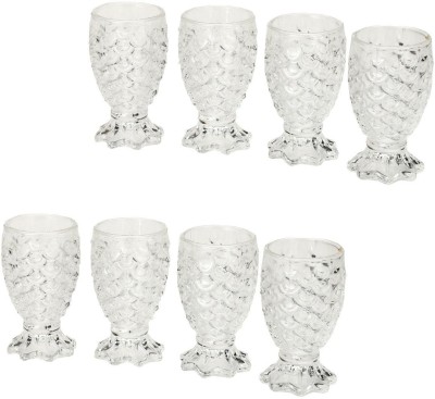 1st Time (Pack of 8) Party Perfect Glasses/ Mug A-5 Glass Set Shot Glass(30 ml, Glass, Clear)