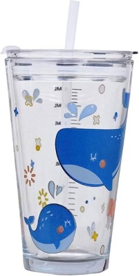 HISTOWX Mason Jar Drinking Glasses Jars Glass Cups with Lids and Straws Iced Coffee Cup Glass Water/Juice Glass(450 ml, Glass, Clear)