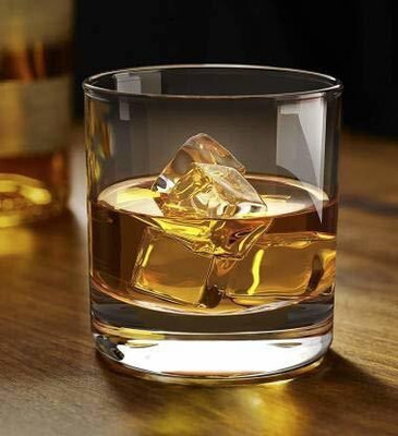 KDZONE (Pack of 2) Perfect for ServingA Scotch, Whiskey or Mixed Drinks(pack of 2,290 ml ) Glass Set Whisky Glass(290 ml, Glass, Clear)