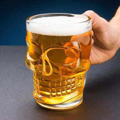 FALKOR (Pack of 6) FLG24SK1BER Glass Set Beer Glass(525 ml, Glass, Clear)