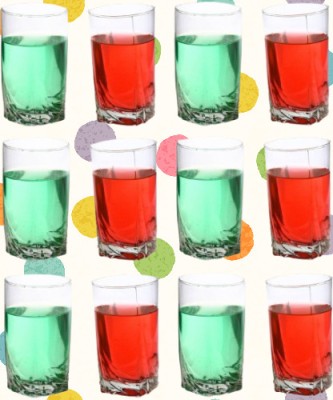 AFAST (Pack of 12) G70 Glass Set Water/Juice Glass(300 ml, Glass, Clear)