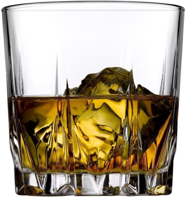 PASABAHCE (Pack of 6) 103878 Glass Set Whisky Glass(320 ml, Glass, Clear)