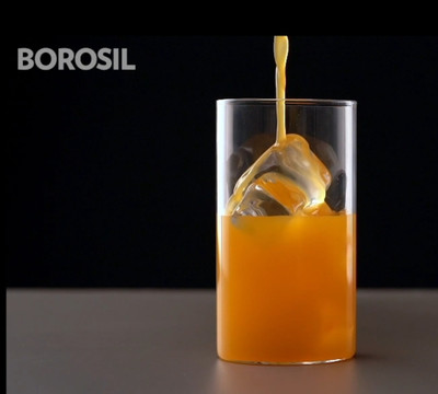 BOROSIL (Pack of 6) VISION 295 ML ( Vision Glass, Set of 6 ) Glass Set Water/Juice Glass(295 ml, Glass, Clear)