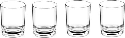 Green Plant indoor (Pack of 4) Shotglass504 Glass Set Shot Glass(30 ml, Glass, White)