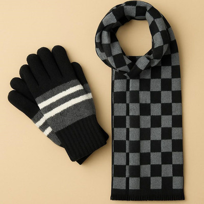DesoRia Self Design Winter Women Gloves