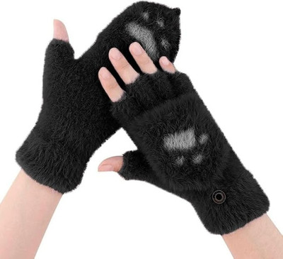 ilon Solid, Woven Winter Men Gloves
