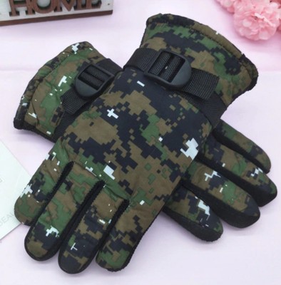 FRANKOPOLIS Printed Winter Men & Women Gloves