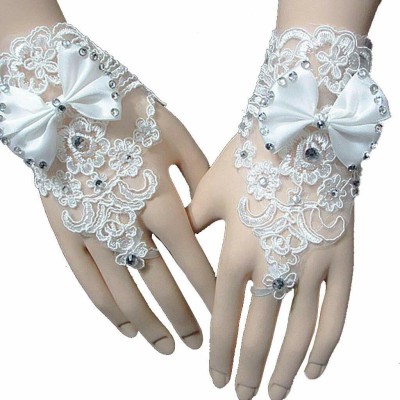 HASTHIP Self Design, Embellished Evening Women Gloves