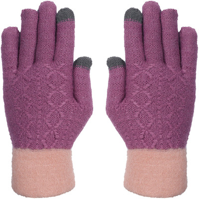 LOOM LEGACY Woven Winter Women Gloves