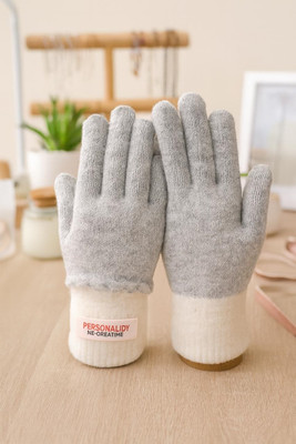 DesoRia Self Design Winter Women Gloves