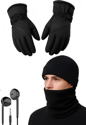Kkhatu Woven Winter Men Gloves