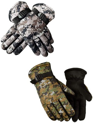 brikshi Printed Winter Men & Women Gloves