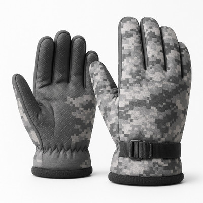 Khatudsk Solid Winter Men Gloves