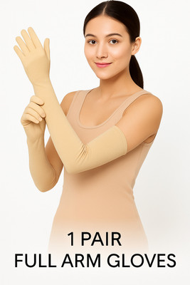 Varanya Creations Self Design Protective Men & Women Gloves