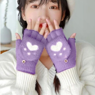 REFFER Woven Winter Women Gloves
