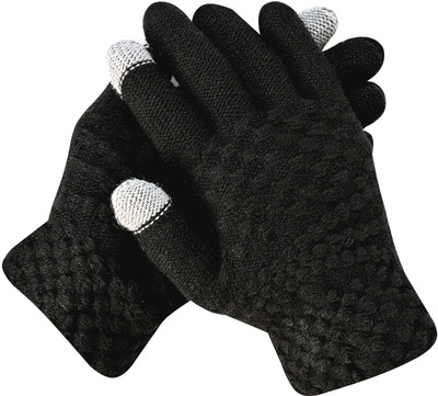 SFAB Woven, Self Design Winter Men Gloves