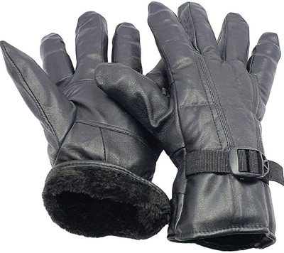 Right origin Solid Winter Men Gloves