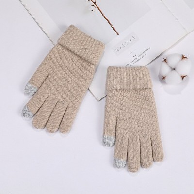 FRANKOPOLIS Solid, Self Design, Woven Winter Women Gloves