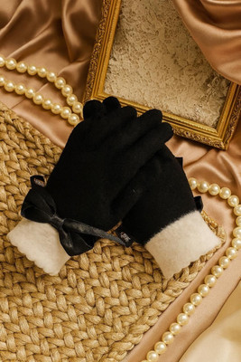 HOC Solid Winter Women Gloves