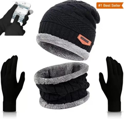 KRAZO FASHION Woven Winter Men & Women Gloves