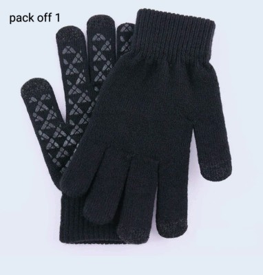 DESI CREED Self Design Winter Men & Women Gloves