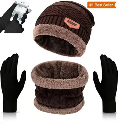KRAZO FASHION Woven Winter Men & Women Gloves