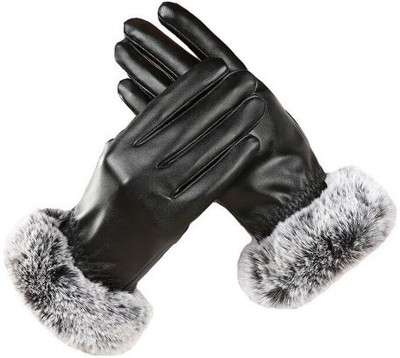 Bunny Bae Solid Protective Women Gloves