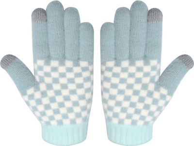 SFAB Geometric Print Winter Women Gloves