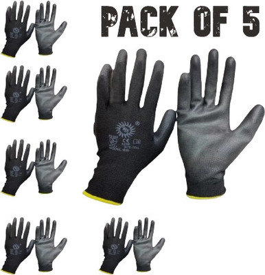 Vaibhavi Solid Protective Men & Women Gloves