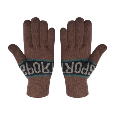 LOOM LEGACY Self Design Winter Men Gloves