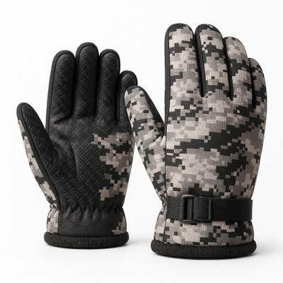 Khatudsk Solid Winter Men Gloves