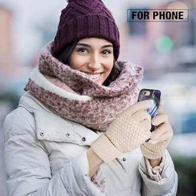 FRANKOPOLIS Woven, Self Design, Solid Winter Women Gloves