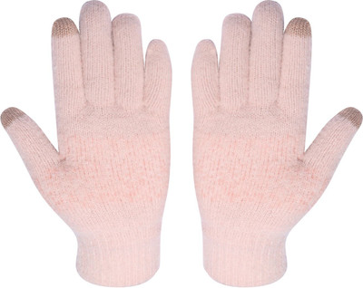 HOC Printed Winter Women Gloves