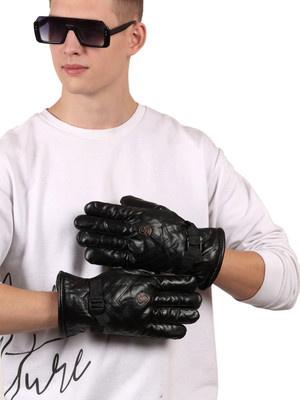 Calvadoss Solid Winter Men Gloves