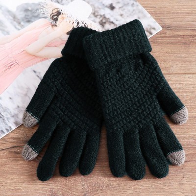 Nicsy Self Design Winter Women Gloves