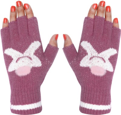 LOOM LEGACY Self Design Winter Women Gloves