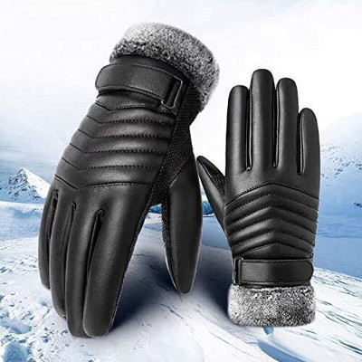 Frackson Self Design, Solid Winter Men Gloves