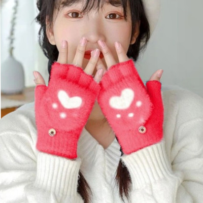 REFFER Woven Winter Women Gloves