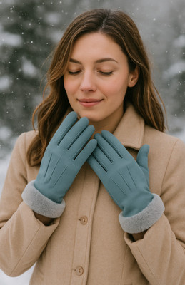 heywool Solid Winter Women Gloves