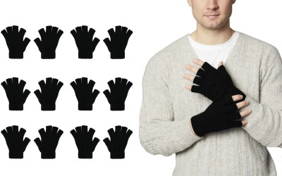 famcomf Solid Winter Men Gloves
