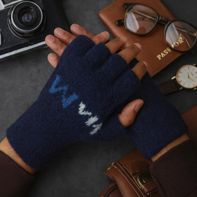 DesoRia Printed Winter Men Gloves