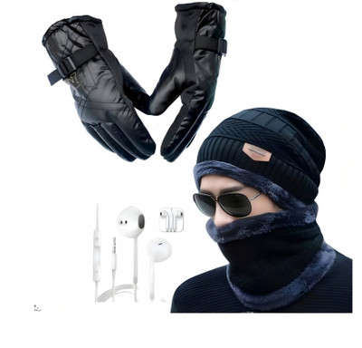 Khatudsk Solid Winter Men Gloves