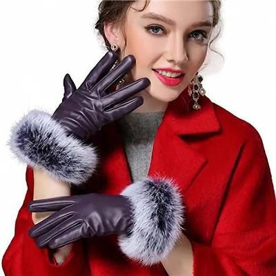 Ramanuja Solid Winter Women Gloves