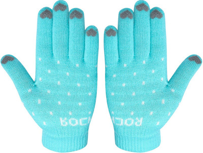 HOC Polka Print Winter Women Gloves